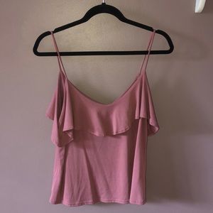 A purple tank top, that is a M.